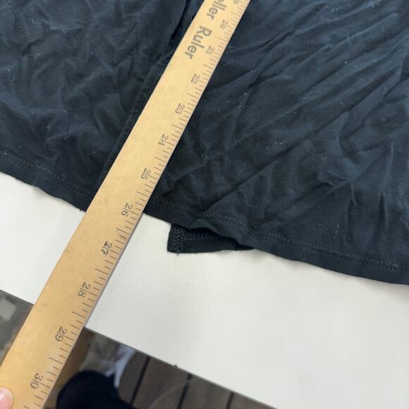 J.Jill Cardigan Womens Medium Petite Black Knit Split Back Sweater - Picture 7 of 10